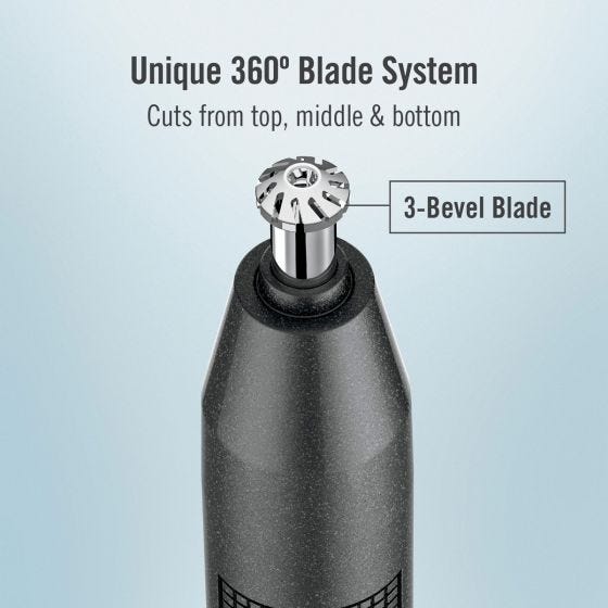 Advanced 360° Personal Ear and Nose Trimmer