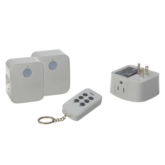 Wireless Remote Outlet Control (3-Pack) 