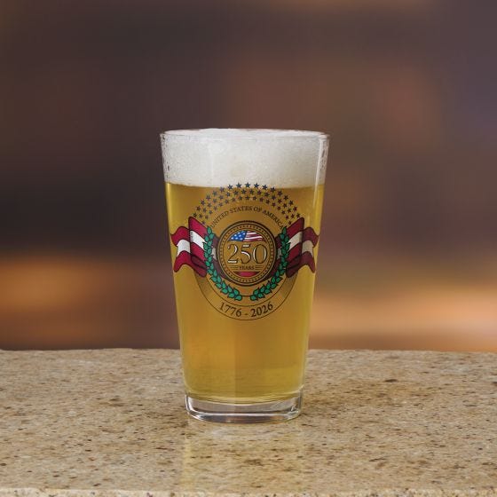 scene image of pint glass