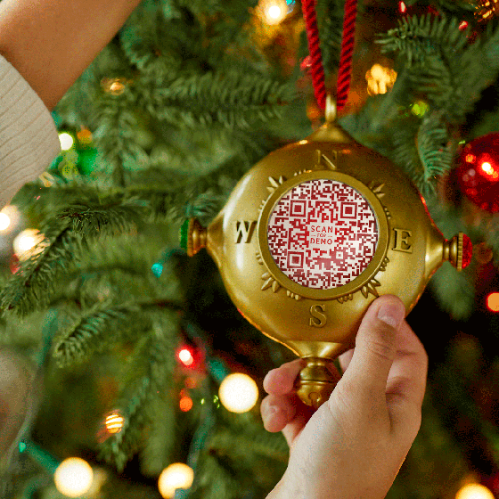 Santa’s Kindness Ornament & Journal