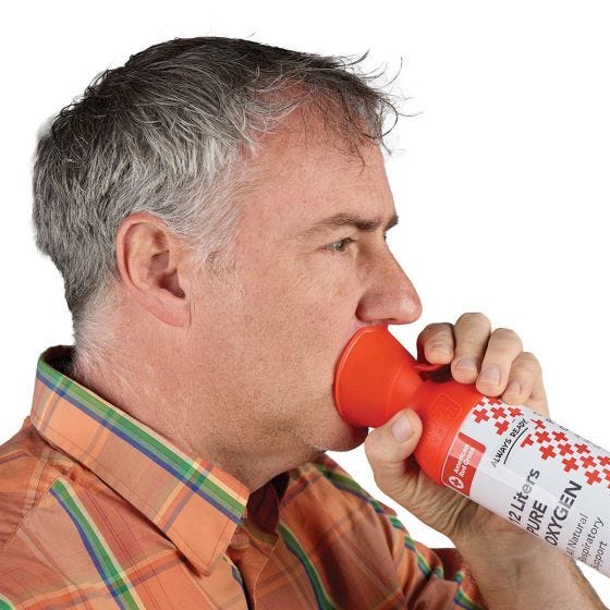 XL Boost Oxygen Red Cross (12 Liters) 