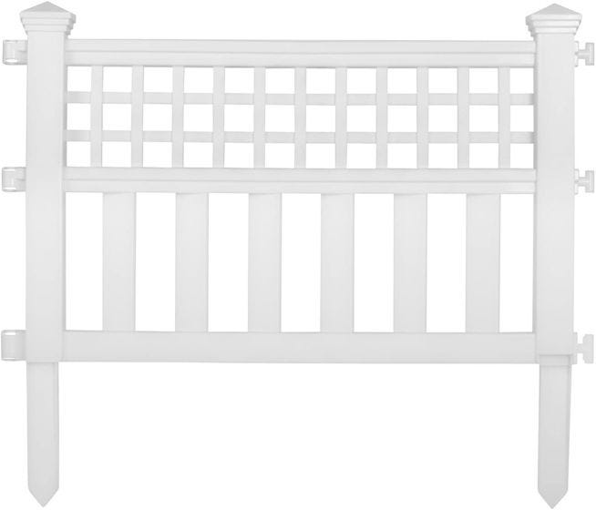 Garden Border Fence (Three 24 in. Sections)