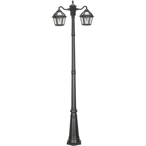 Double Head Solar Lamp Post