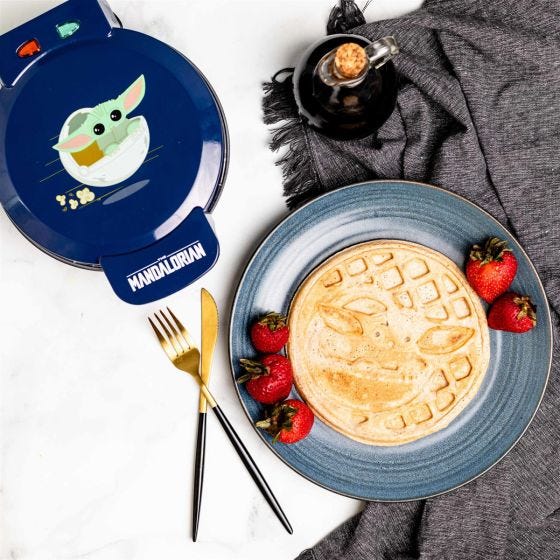 Star Wars The Mandalorian “The Child” Waffle Maker