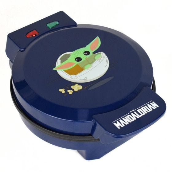 Star Wars The Mandalorian “The Child” Waffle Maker