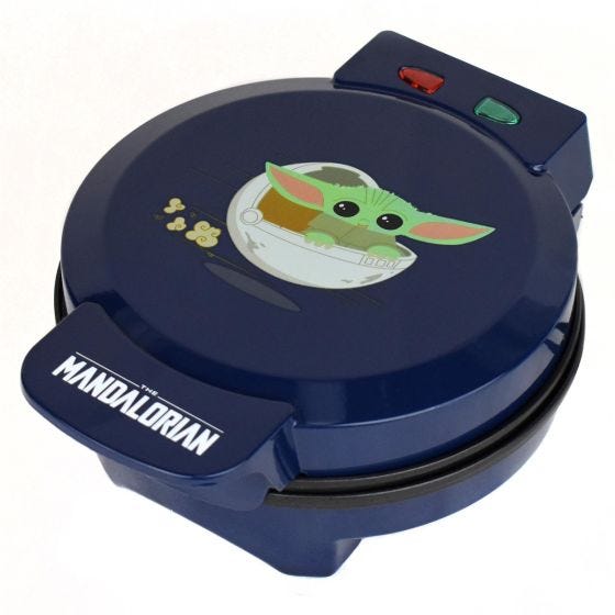Star Wars The Mandalorian “The Child” Waffle Maker