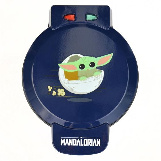 Star Wars The Mandalorian “The Child” Waffle Maker