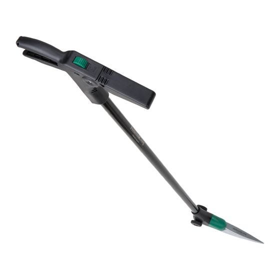 grass shears top view
