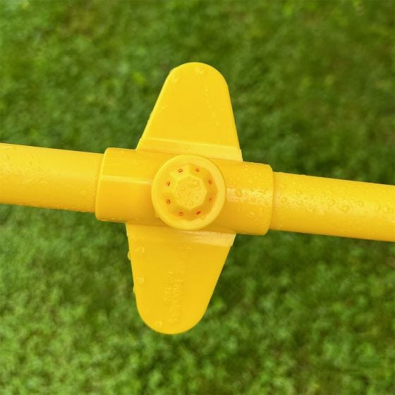 up close sprayer holes