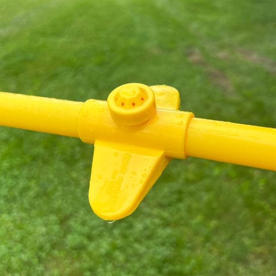 up close sprayer holes