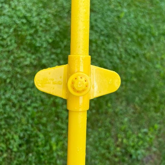 up close sprayer holes