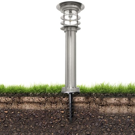 Stainless Steel Bollard Solar Light 