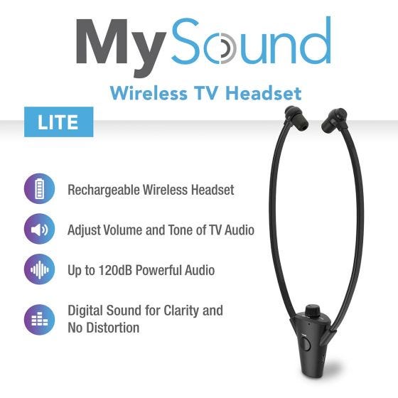 Wireless TV Headset 