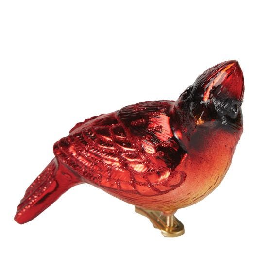 Set of 4 Bird Ornaments