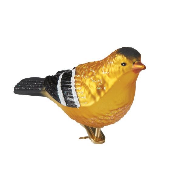 Set of 4 Bird Ornaments