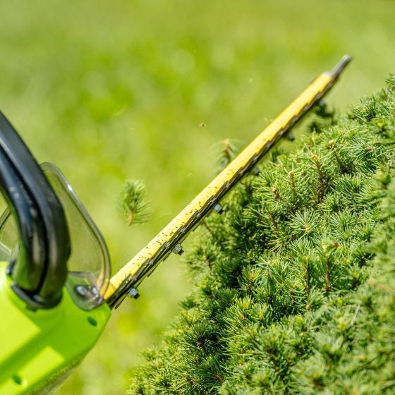 Convertible 2-in-1 Pole Hedge Trimmer