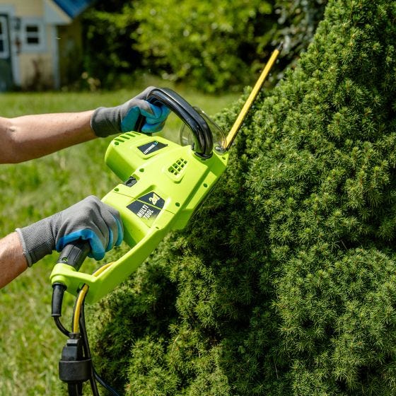 Convertible 2-in-1 Pole Hedge Trimmer