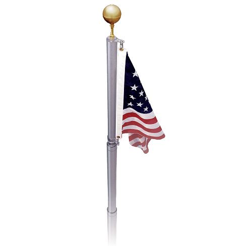 Telescoping Flagpole with Flag (17 ft. Pole - 3'x5' Flag)