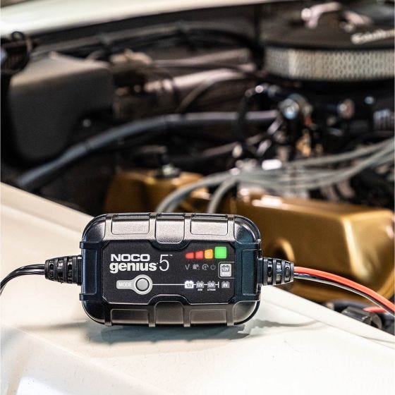 Genius 5 Amp Battery Charger 