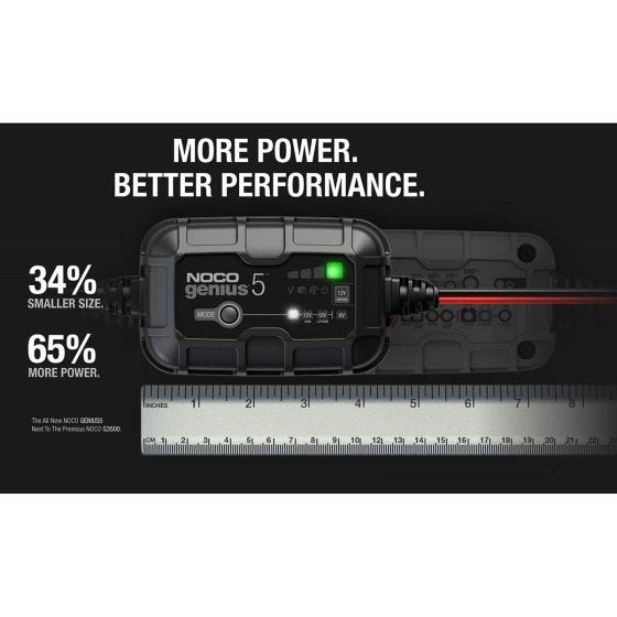 Genius 5 Amp Battery Charger 