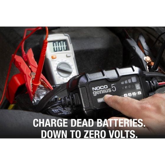 Genius 5 Amp Battery Charger 