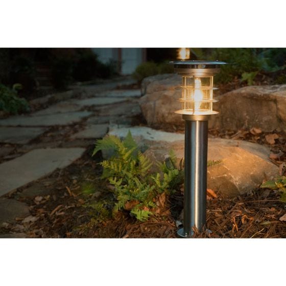 Stainless Steel Bollard Solar Light 