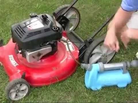 No-Mess Oil Changing System