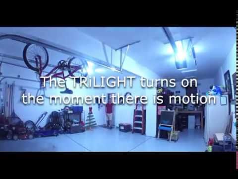 Motion-Sensing Garage Light