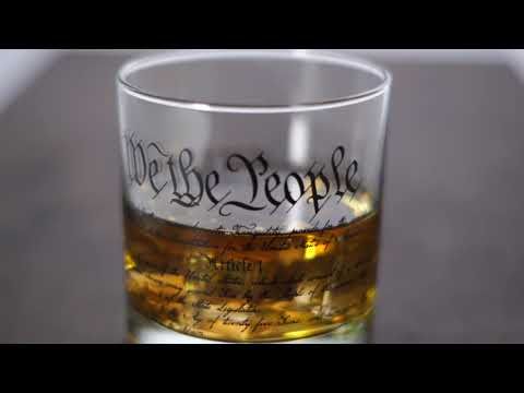 Constitution Whiskey Glass