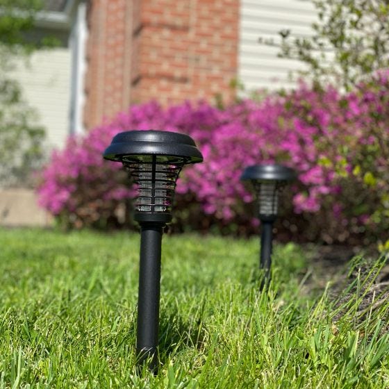 Solar Bug Zapping Lights (Set of 2) 