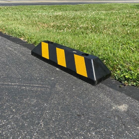 Rubber Parking Curb