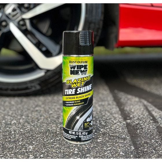 Wipe New Blazing Wet Tire Shine 