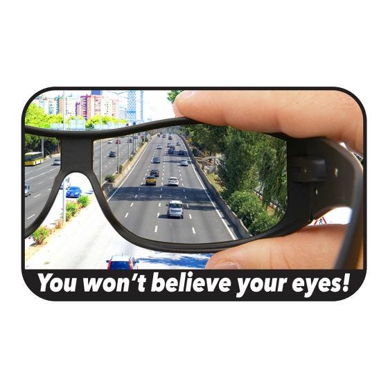BattleVision® Wrap Around™ Sunglasses (pack of 2)   