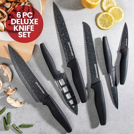 GraniteStone NutriBlade Knives (6 piece set) 