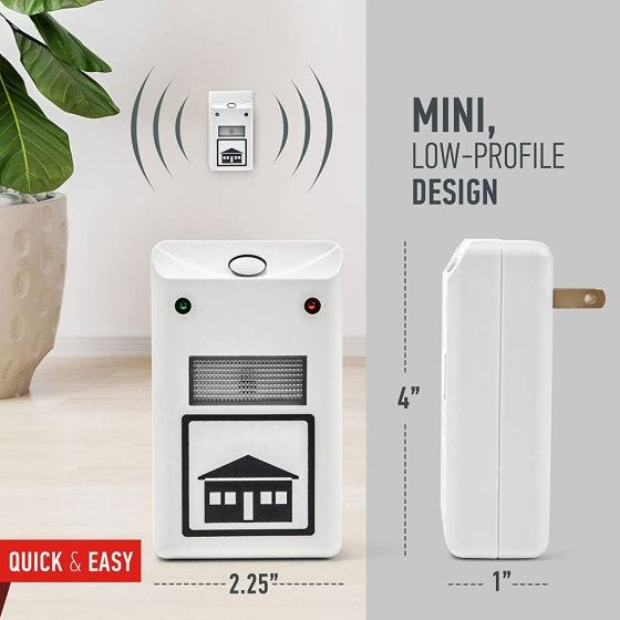 thumbnail image 2 of Riddex 3-Pack Pest Repellent - As Seen On TV - Plug-In Rodent Repeller 2 of 5