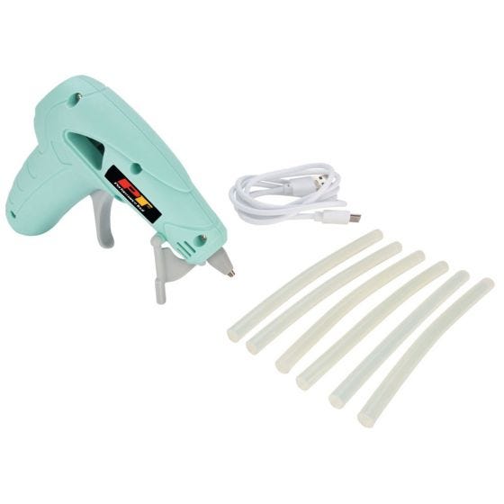Hot Glue Gun with charger and glue sticks Hot Glue Gun with charger and glue sticks