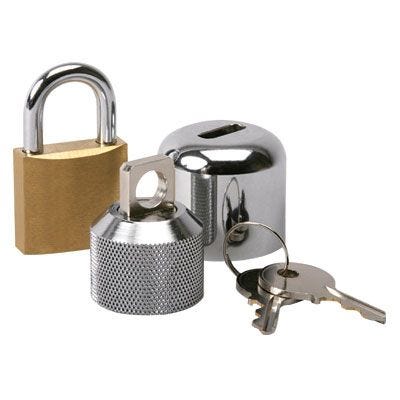 Outdoor Faucet Lock with Padlock