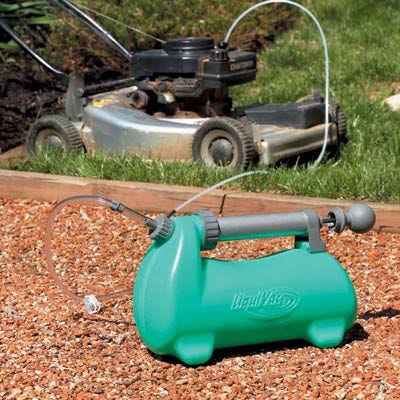 No-Mess Oil Changing System