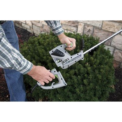 Convertible 2-in-1 Pole Hedge Trimmer