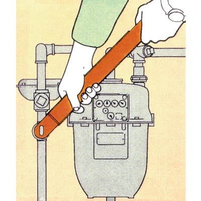 Gas/Water Emergency Shut-Off Tool