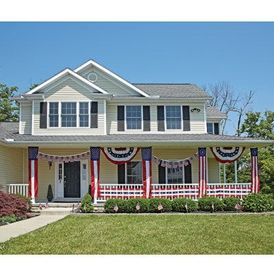 Large Stick US Flags (12-pack)