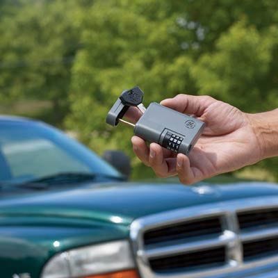 Magnetic Locking Key Hideaway