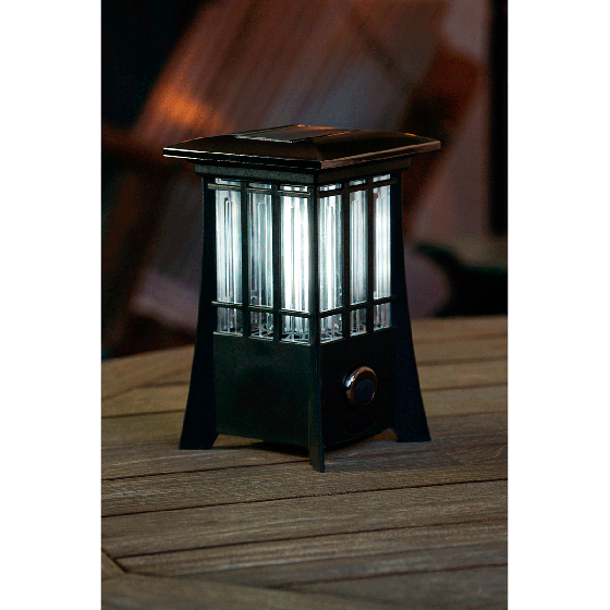 Solar Patio Lantern Bug Zapper     