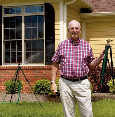 High-Rise Lawn Sprinkler