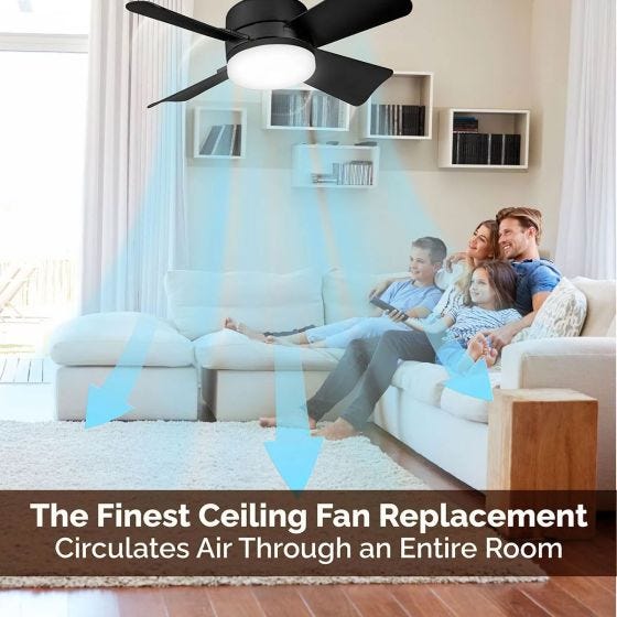 Socket Ceiling Fans With Lights And Remote - Socket Fan Light With Dimmable Led Light Bulb, 3