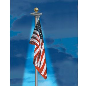 Solar Flagpole Light