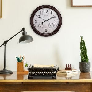 Indoor/Outdoor Wall Clock