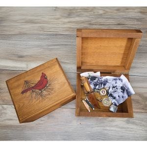 Cardinal Keepsake Box