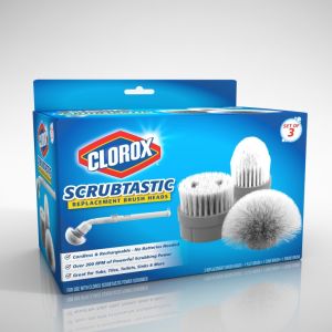 Replacement Brushes for Clorox® Scrubtastic Max (Set of 3)