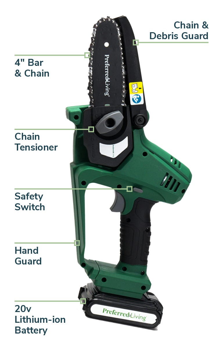 Power saw features